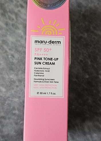 Maruderm Pink tone güneş kremi 