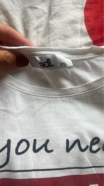 xs Beden Adl xs tshirt