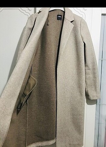 Zara bej kaban 36/38 beden