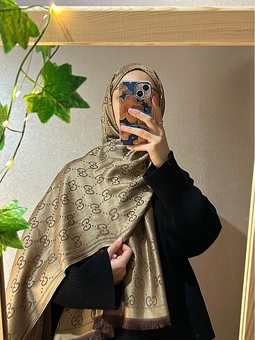 Gucci İthal Kaşmir İpek Şal
