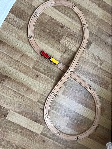 İkea ahşap tren seti