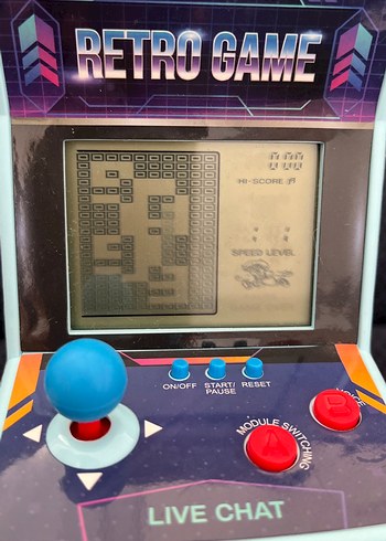 Beden Renkli Retro Oyun Konsolu (Yeni Nesil Atari)
