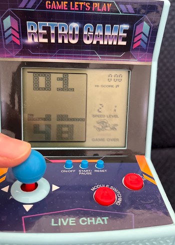 Beden Renk Renkli Retro Oyun Konsolu (Yeni Nesil Atari)