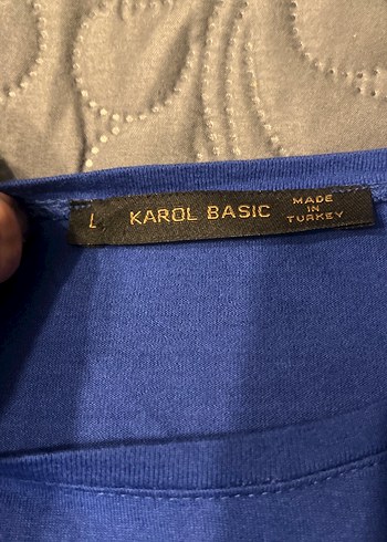 Mavi Baskılı Tişörtü, Kısa Kollu, Rahat Kesim - Görsel 3