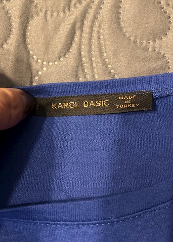 Mavi Baskılı Tişörtü, Kısa Kollu, Rahat Kesim - Görsel 2