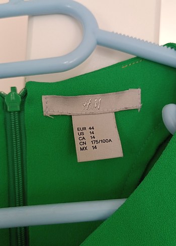 H&M Yeşil Uzun Salaş Elbise