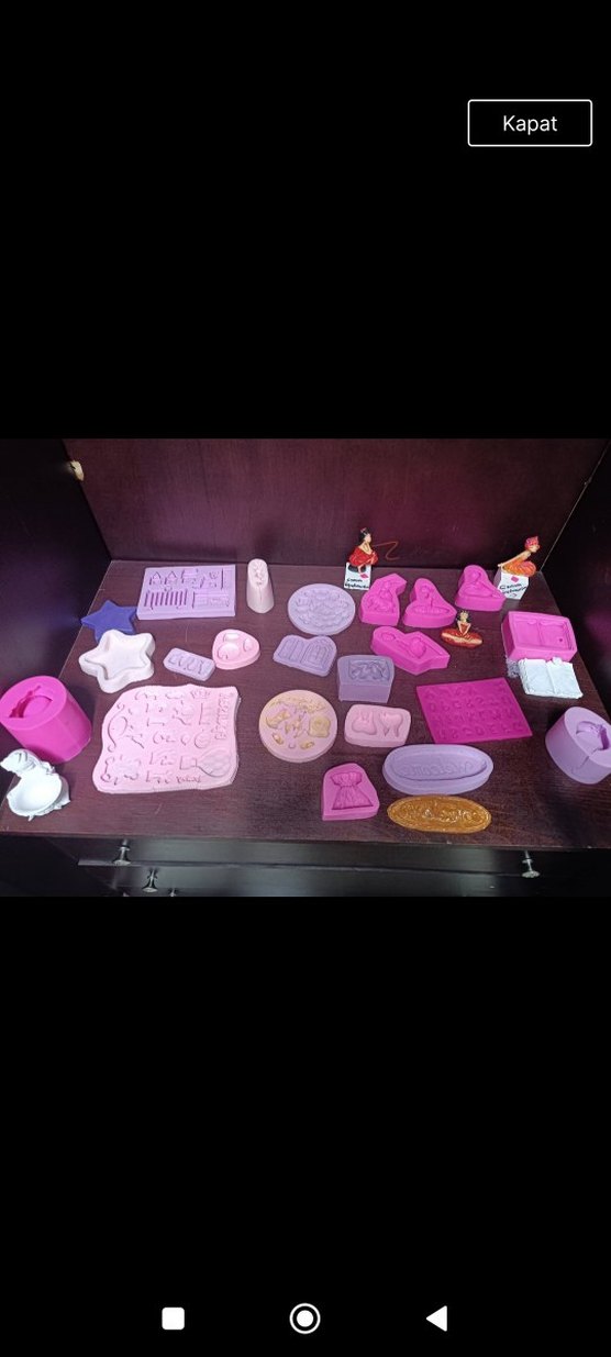 silikon kalıplar toplu gonderim toplam 21 adet - Görsel 2