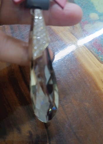 Bordo Püsküllü Kadın Anahtarlık - Görsel 2