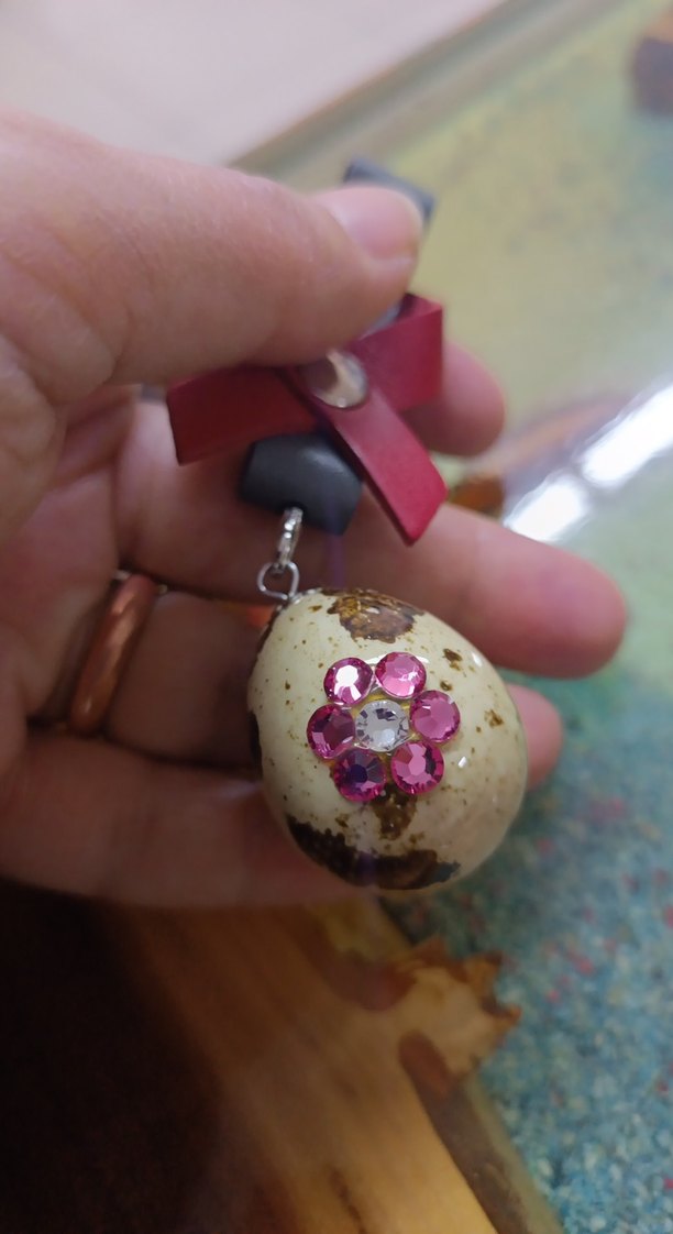 anahtarlık yada araç dikiz aynası süsü - Görsel 2