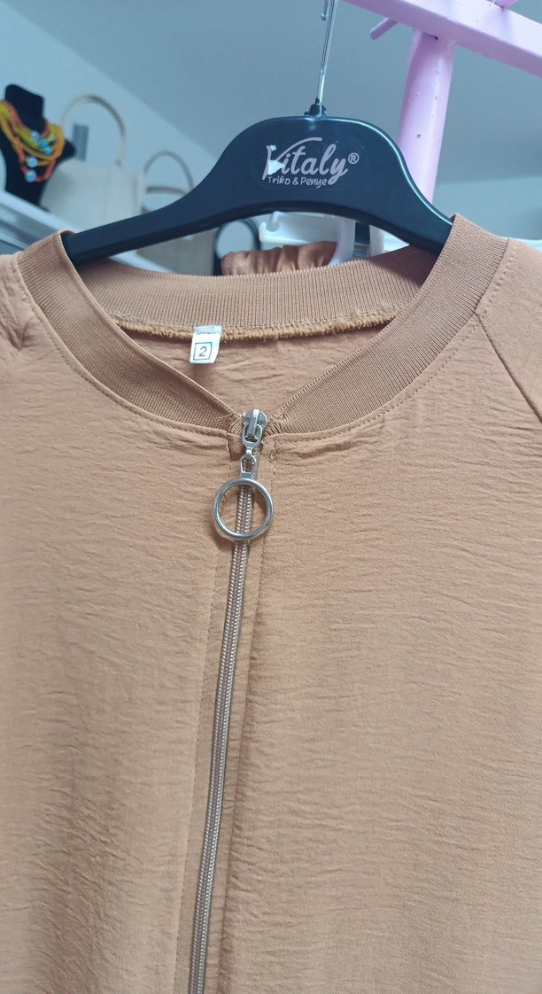 Diger Camel Kadın Salaş Takım - Görsel 3