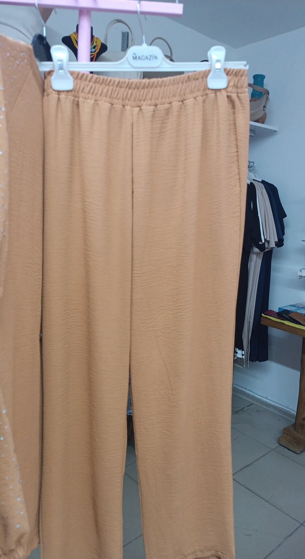 Diger Camel Kadın Salaş Takım - Görsel 4