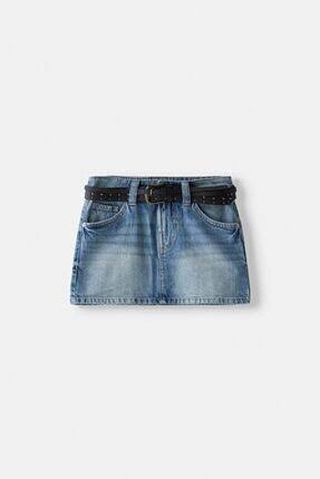 Bershka mini denim etek