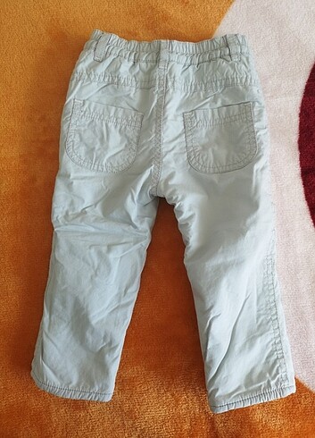 9-12 Ay Beden mavi Renk Polar pantolon