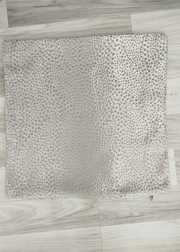 Gümüş gri Modern Klasik kırlent kılıfı - Görsel 2