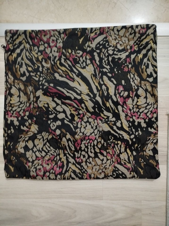 Desenli kırlent kılıfı - Görsel 2