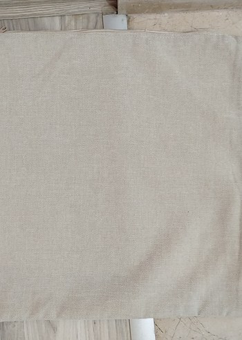 Krem renk Modern Düz Dekoratif Yastık - Görsel 2