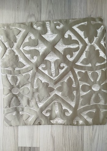 Gri rengi kırlent kılıfları - Görsel 4