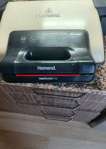 Diğer Homend Beyaz Sandviç ve Tost Makinesi
