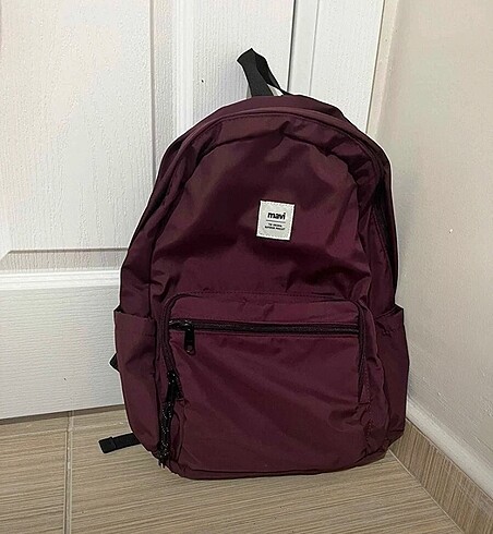 Beden bordo Renk Mavi Sırt Çantası