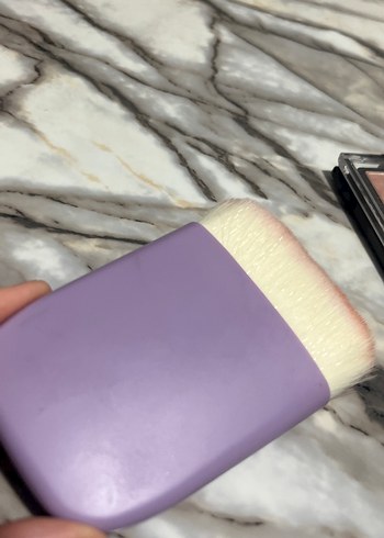 Pastel Mor Makyaj Fırçası - Görsel 3