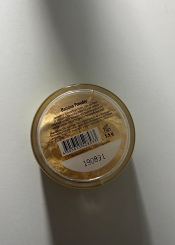 Sarı Muz Kokulu Pudra BANANA POWDER - Görsel 2