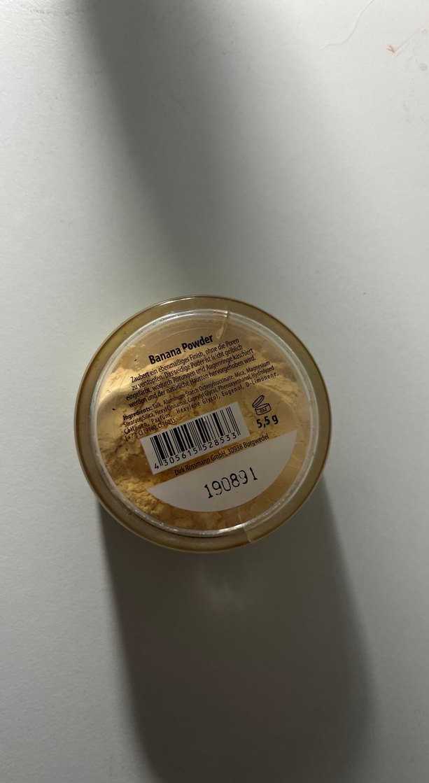 Sarı Muz Kokulu Pudra BANANA POWDER - Görsel 2