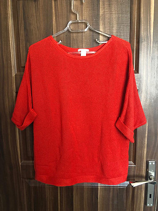 H&M H&M kırmızı kazak