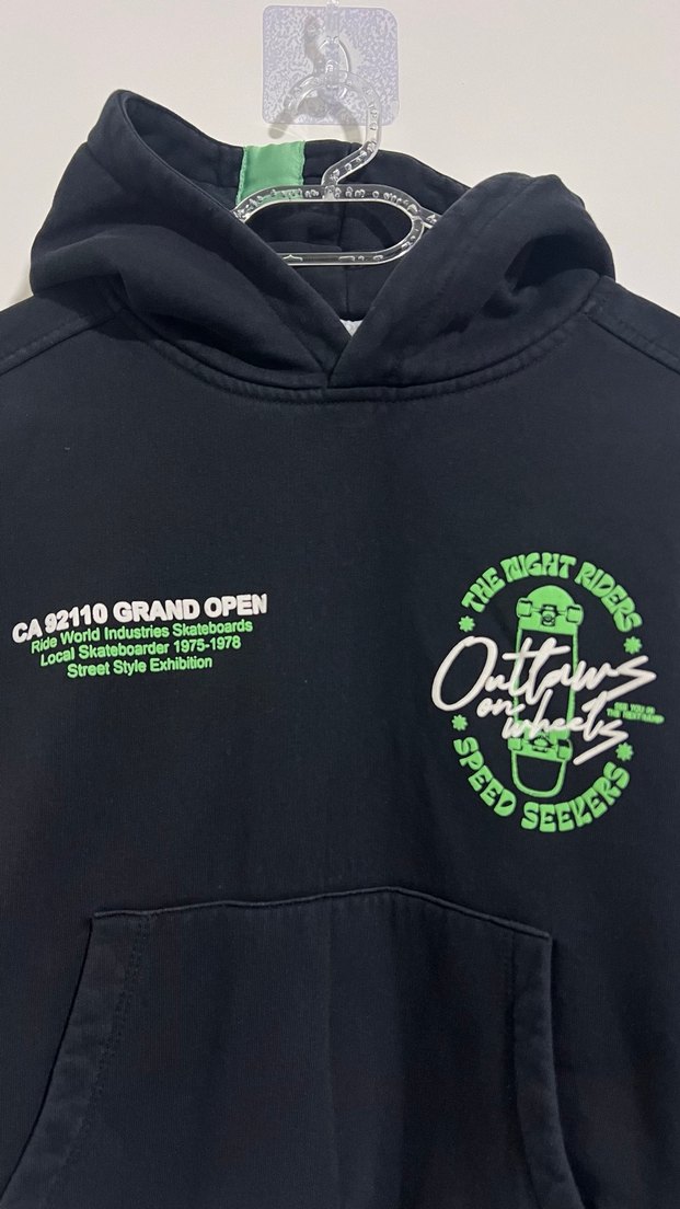 Zara Kapüşonlu Erkek Çocuk  Sweatshirt 8-9 yaş - Görsel 3