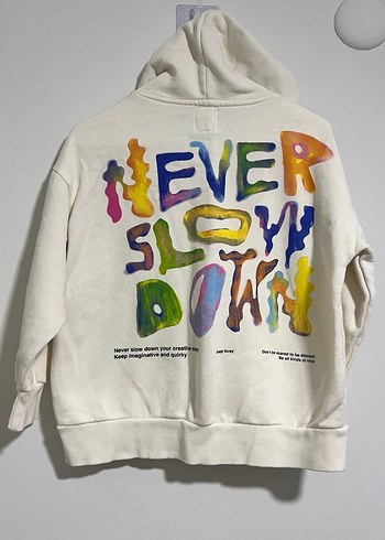 Zara sweatshirt 8-9 yaş - Görsel 6