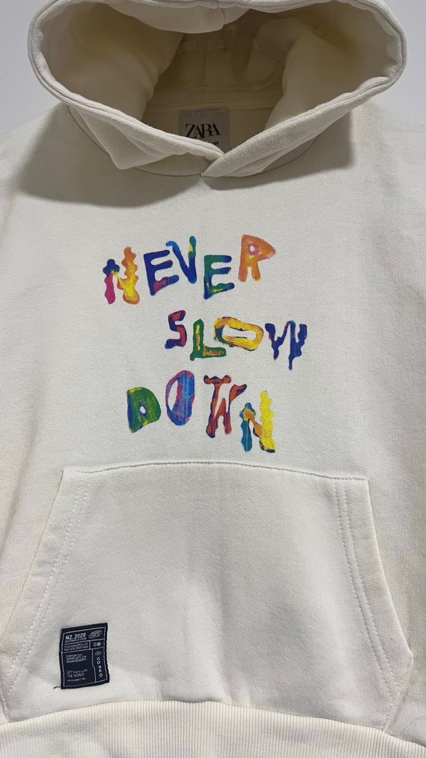 Zara sweatshirt 8-9 yaş - Görsel 4