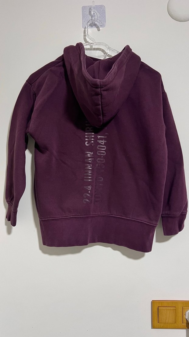 Zara yikamali renkli sweatshirt 8-9 yaş - Görsel 3