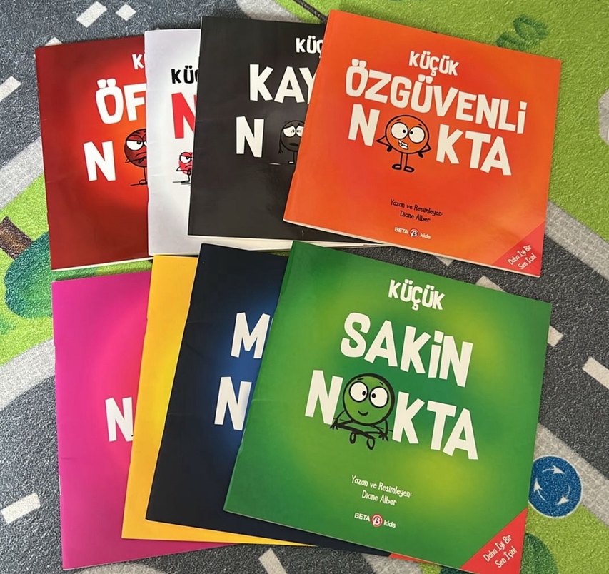 Küçük Duygu Noktası Kutu Seti - 8 Kitap - Görsel 2