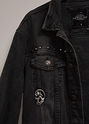 Lcw Erkek Denim Vintage Kot Ceket