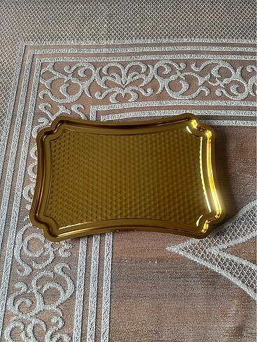 Beden GOLD ÇELİK KAHVE SUNUM TEPSİSİ-6 Adet