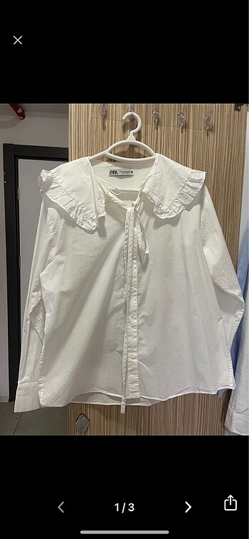 Zara Zara poplin gömlek