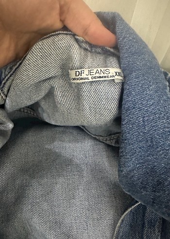 Mavi Düğmeli Kadın Denim Ceket - Görsel 3