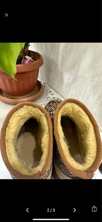 Diğer Leopar desenli ugg model bot