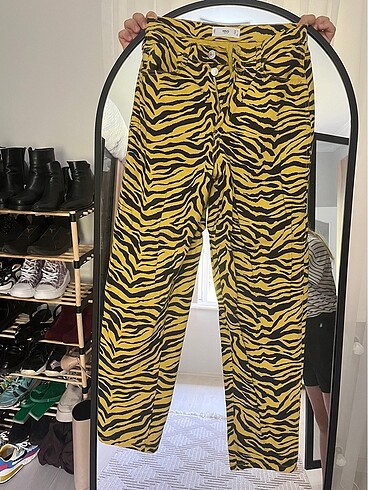 Zebra desen pantolon