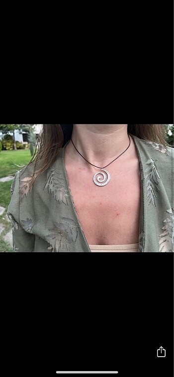 spiral kolye