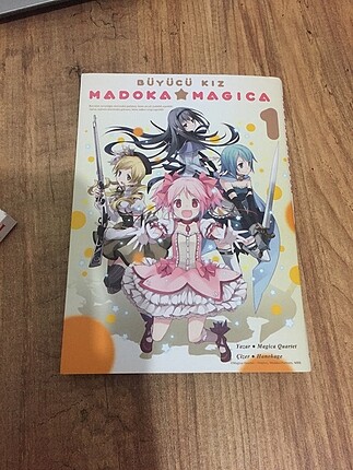 Büyücü kız Madoka Magıca manga