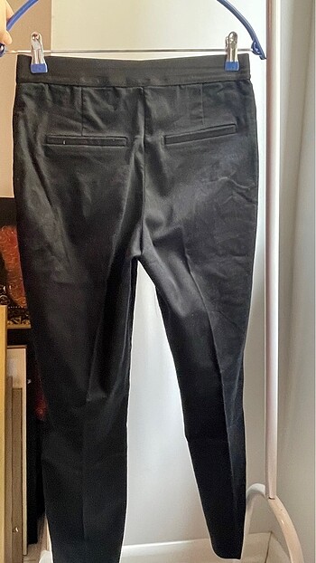 36 Beden siyah Renk H&M Kanvas Streç Havuç Pantolon