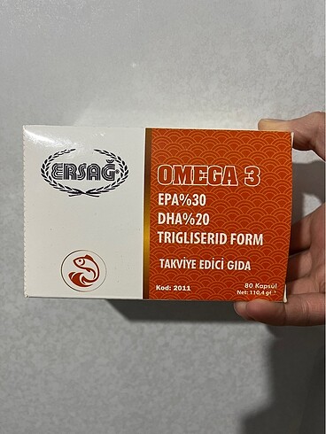 Omega 3 takviye gıda