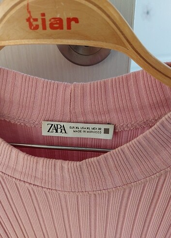 xl Beden pembe Renk Zara elbise 