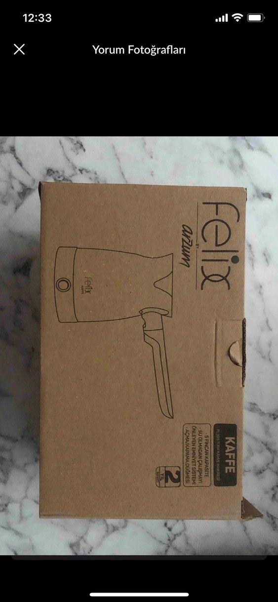 Arzum Felix Kaffe Türk Kahvesi Makinesi Bej - Görsel 2