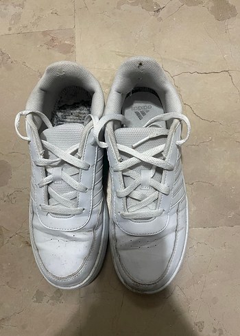 Beyaz Kadın Spor Sneaker - Görsel 5