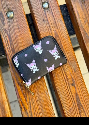 Kuromi Baskılı Fermuarlı Çocuk Cüzdan - Görsel 4