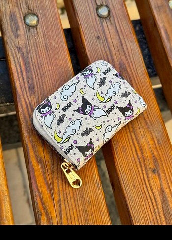 Kuromi Baskılı Fermuarlı Çocuk Cüzdan - Görsel 3