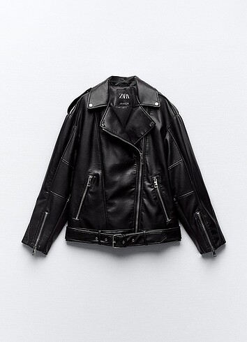 Zara Oversize Zara Deri Ceket