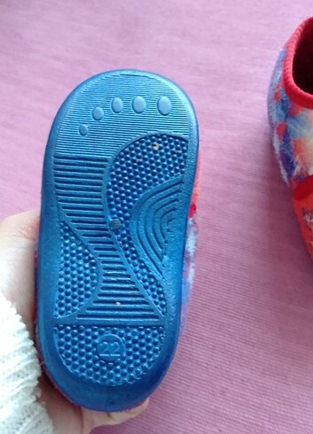 22 Beden kırmızı Renk Ev içi panduf