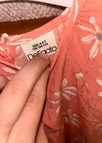 Defacto kız çocuk elbise